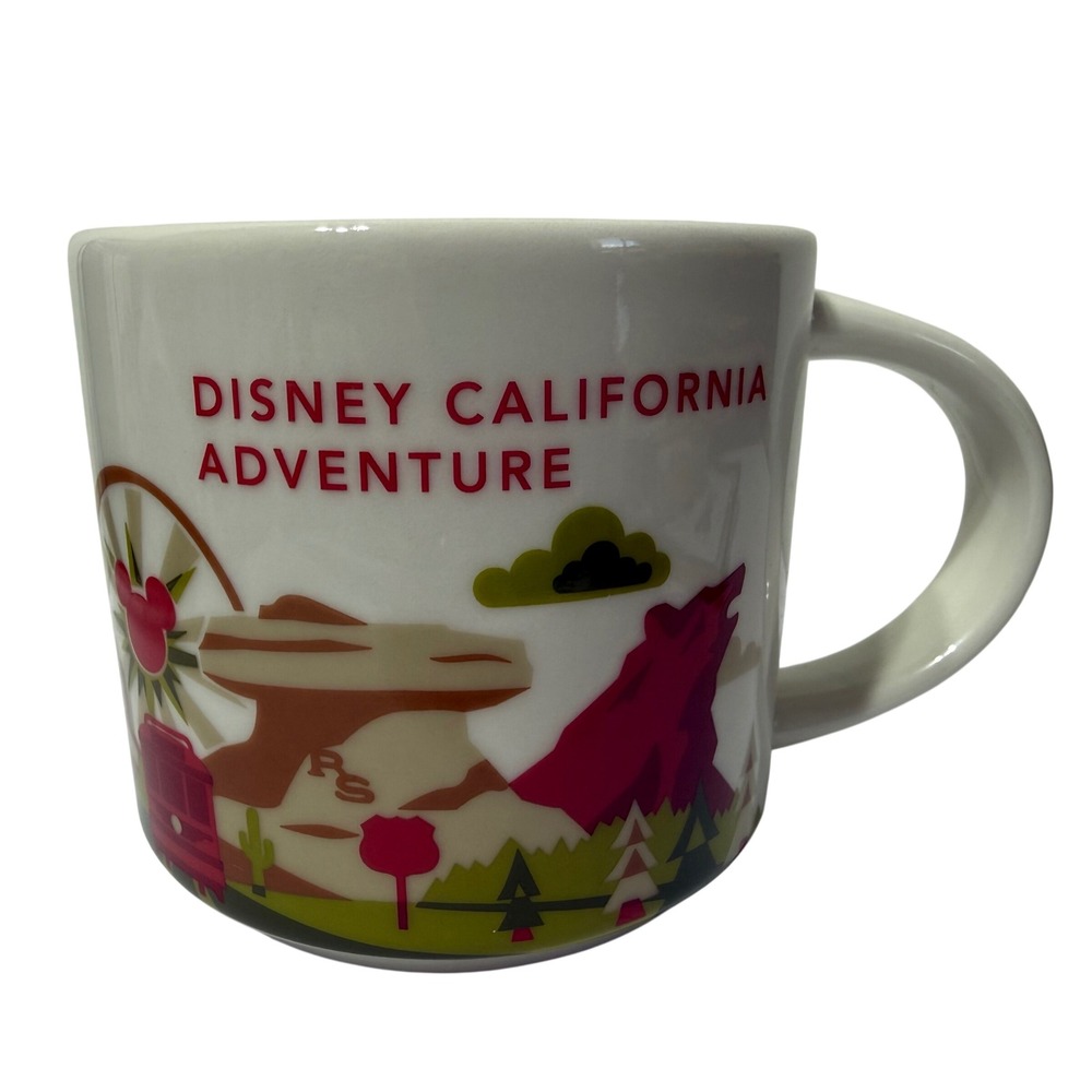 Starbucks Disney California Adventure You Are Here Collection 14oz Mug 2016